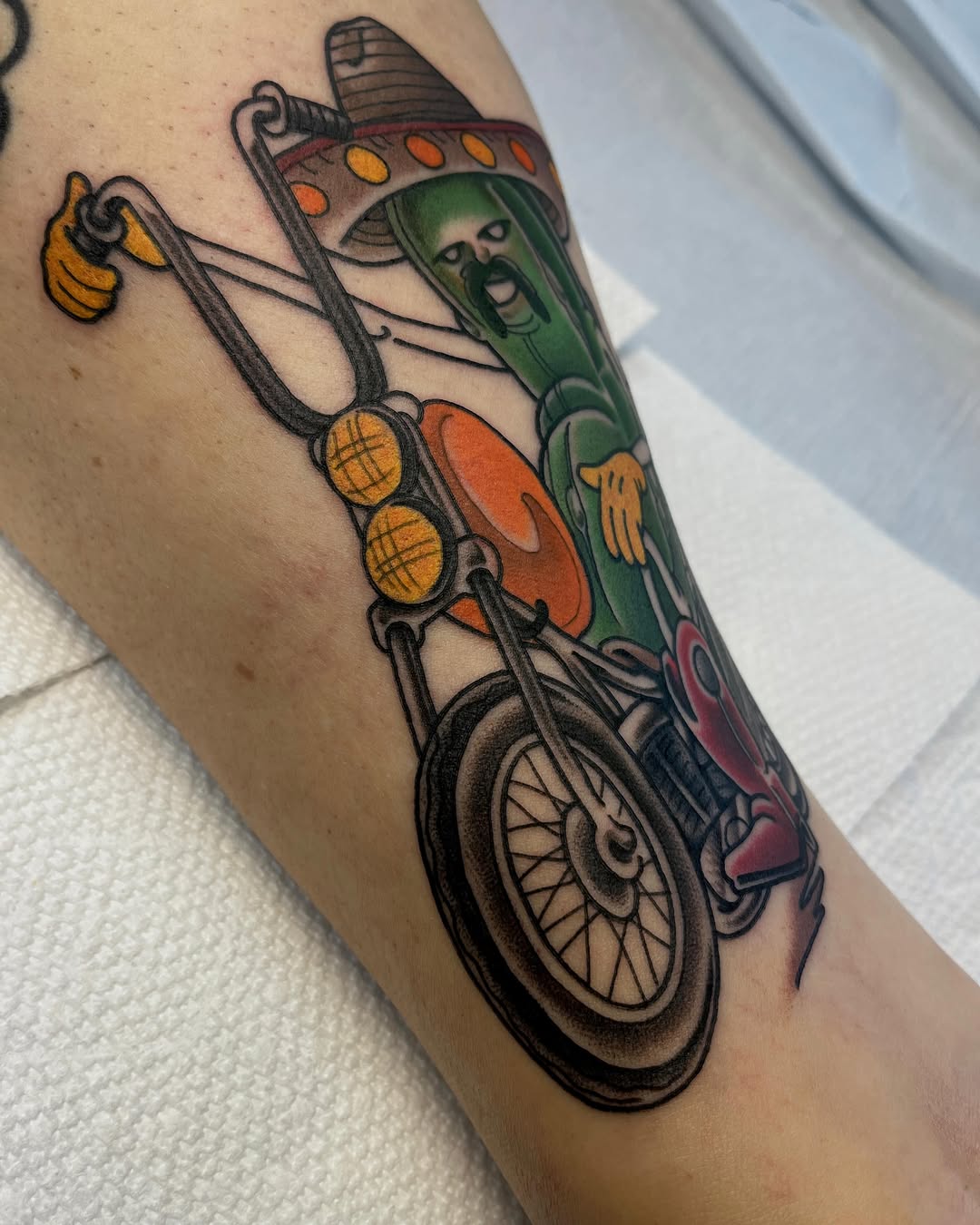 Tattoo by @mac.widow โ new_school