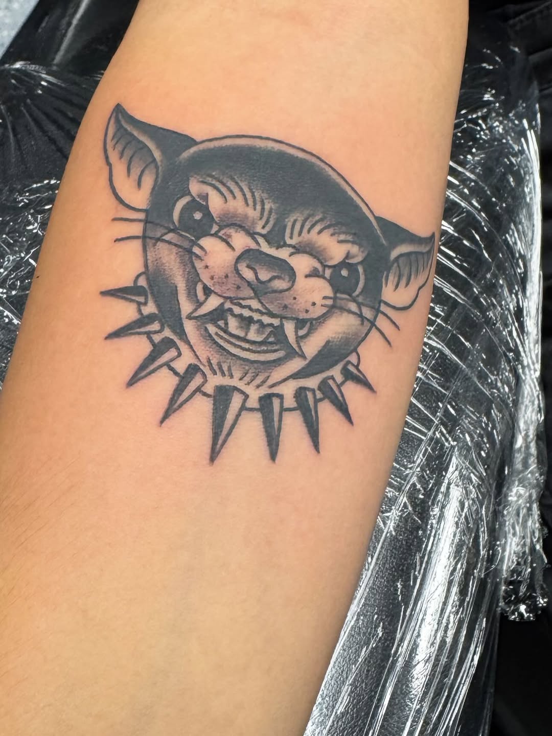 Tattoo by @iamthatgoddamnsonofabitch β american_traditional, black_and_grey