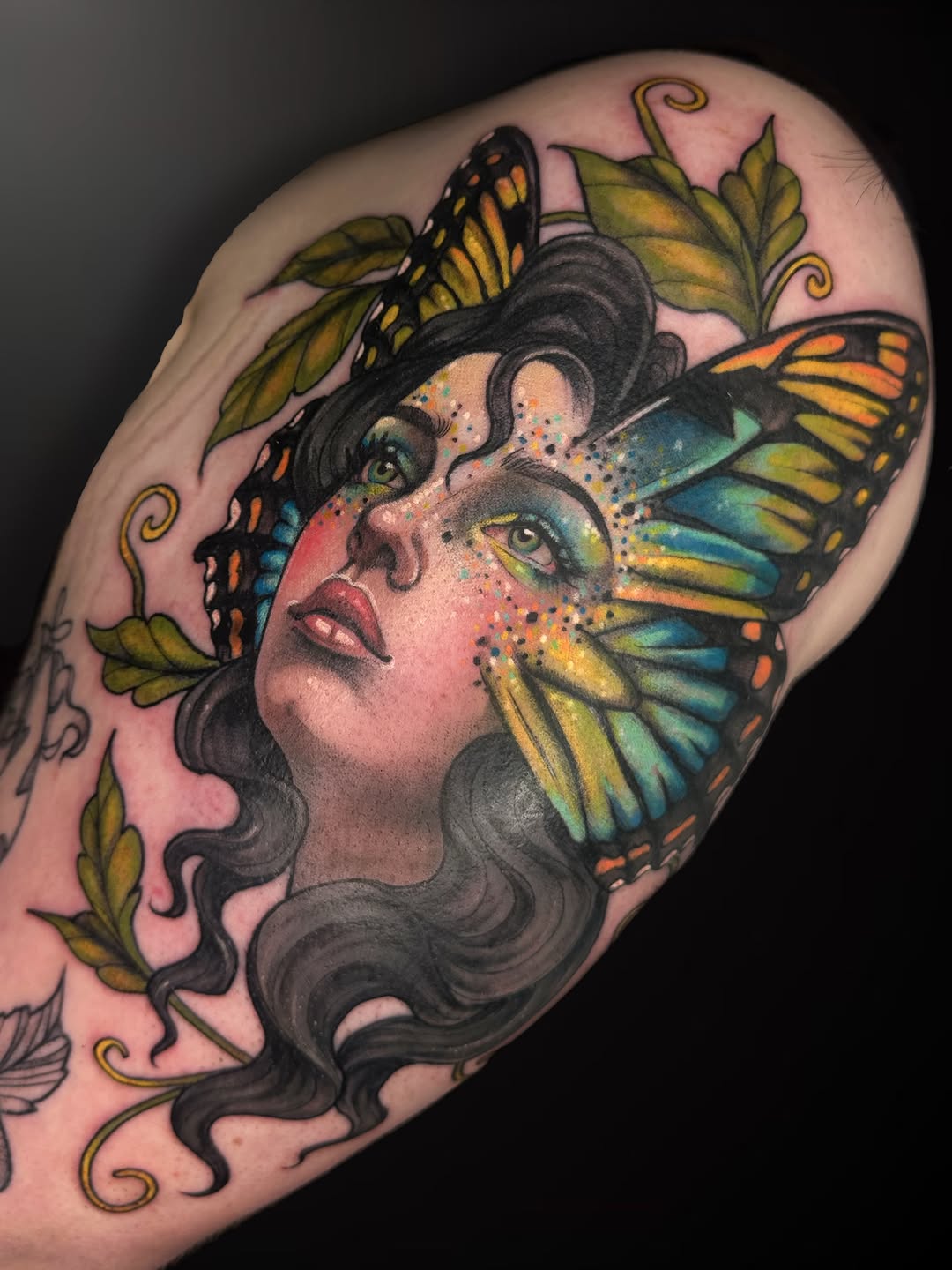 Tattoo by @persephoneink.co — realism, illustrative