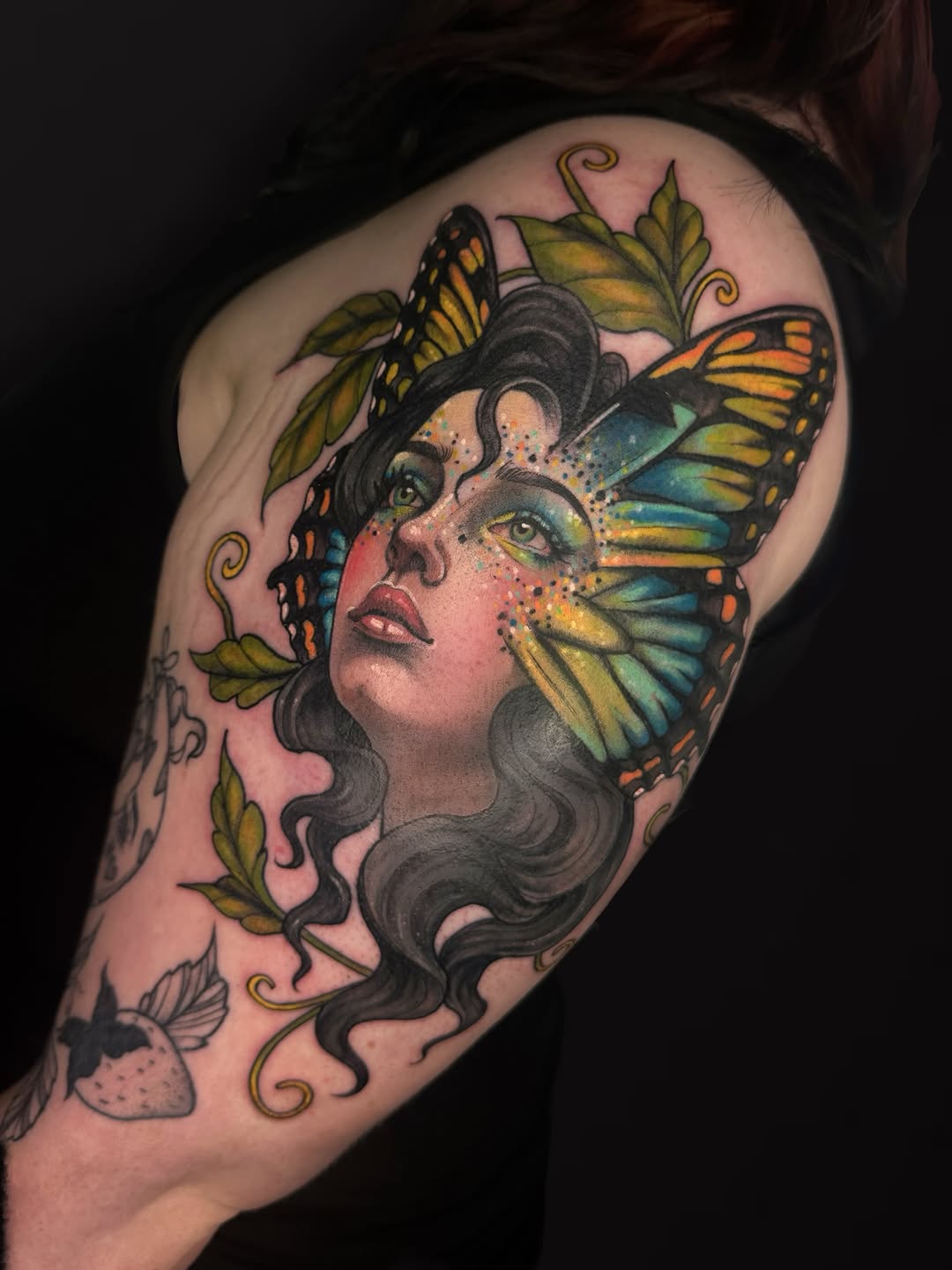 Tattoo by @persephoneink.co — realism, illustrative