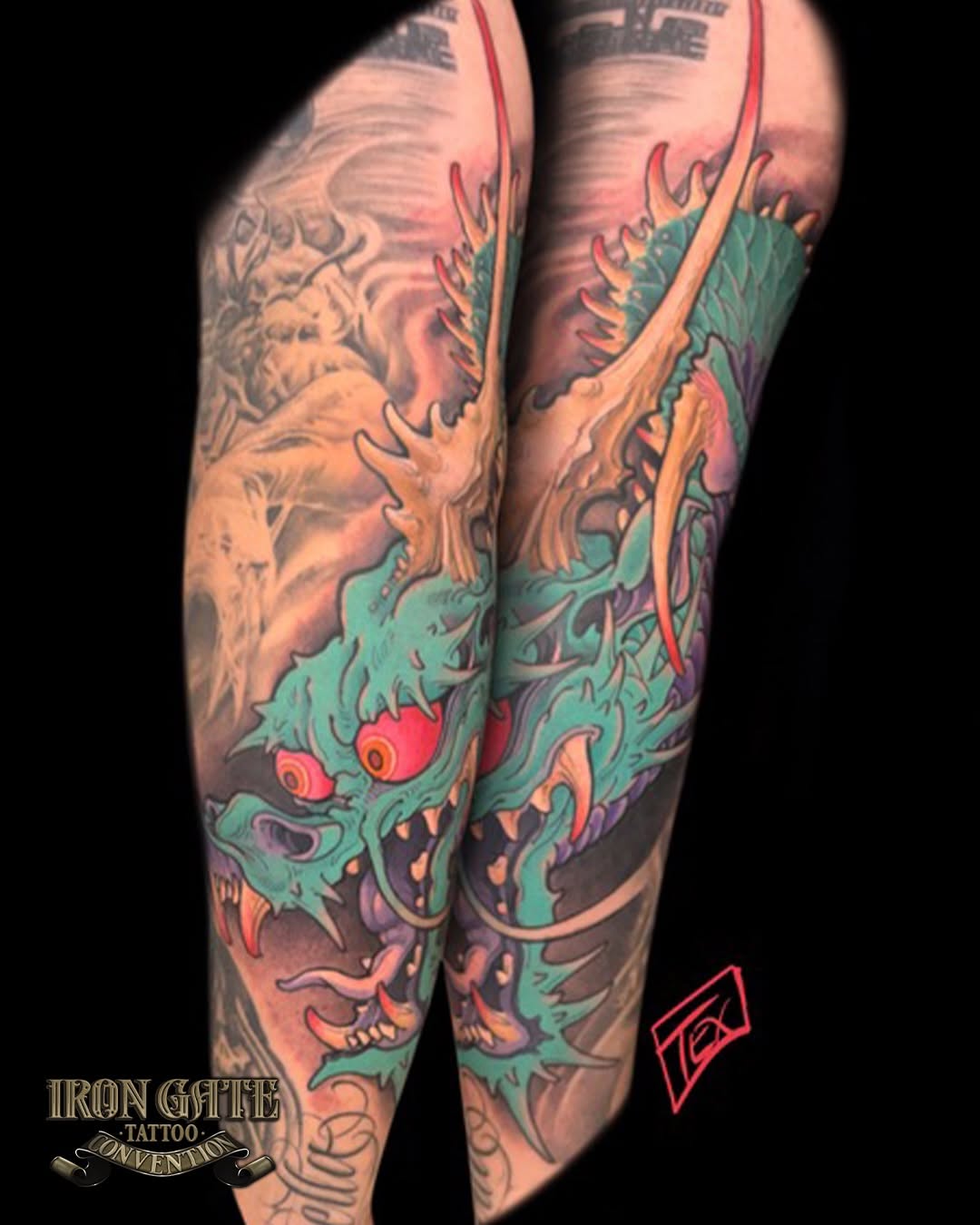 Tattoo by @jamestex — japanese_irezumi, neo_traditional