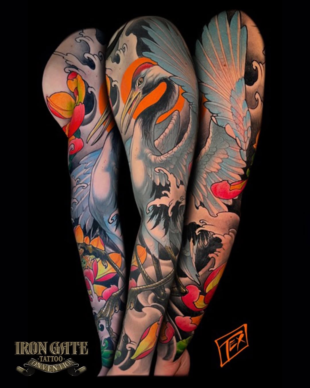Tattoo by @jamestex — japanese_irezumi, black_and_grey