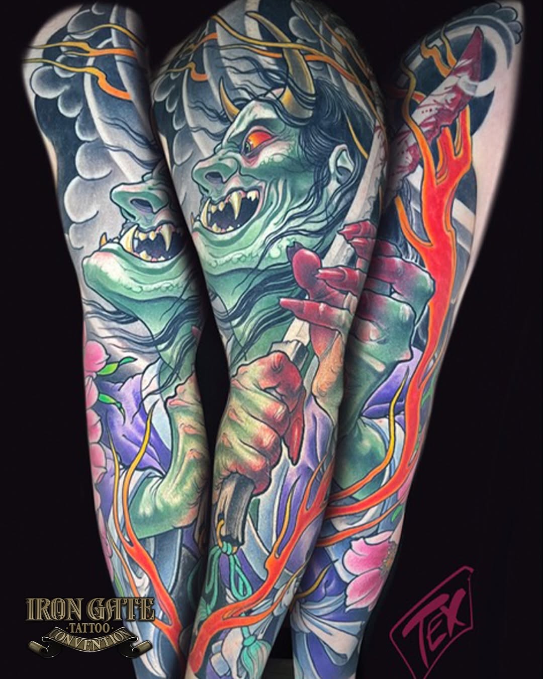 Tattoo by @jamestex — japanese_irezumi, neo_traditional