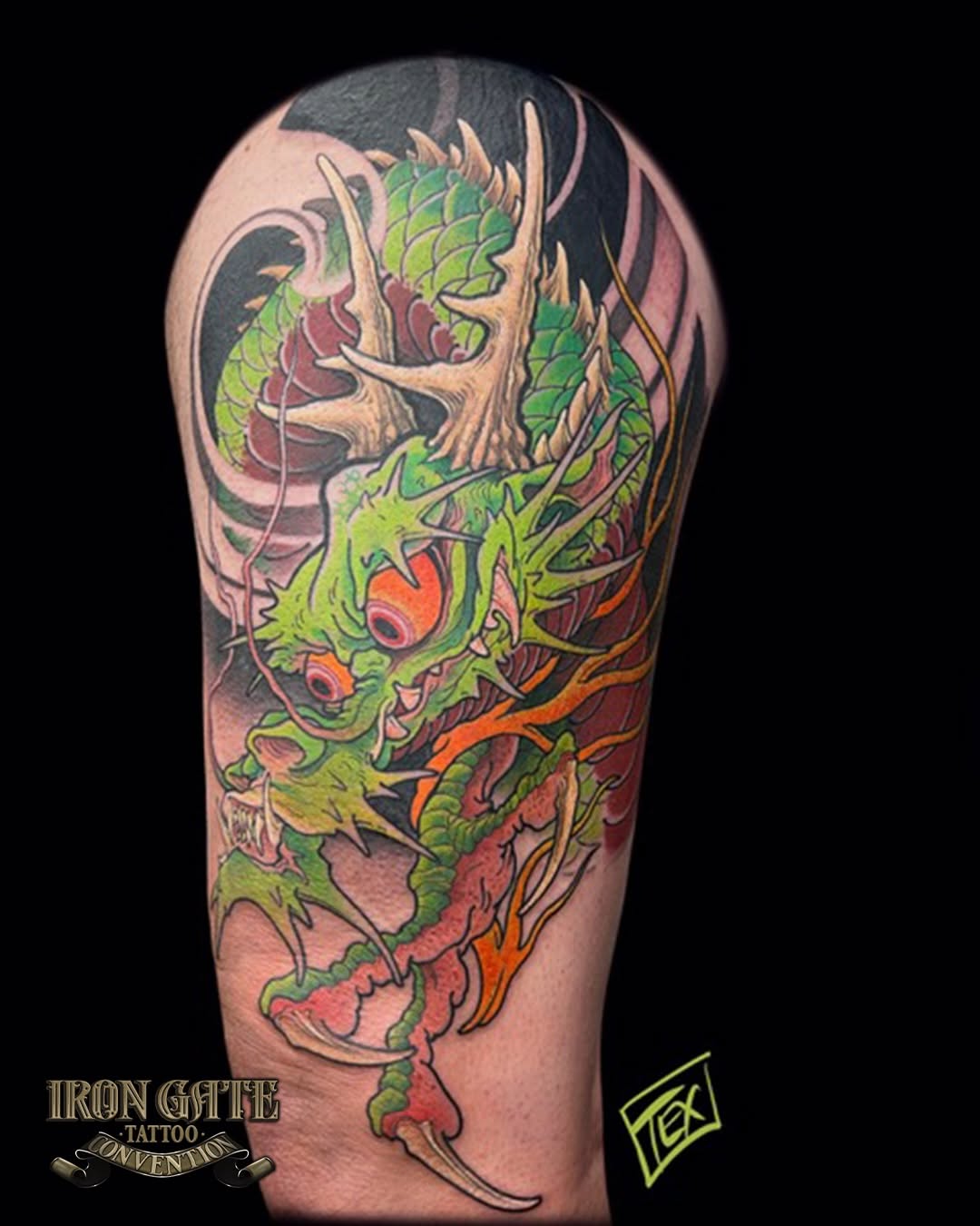 Tattoo by @jamestex — japanese_irezumi
