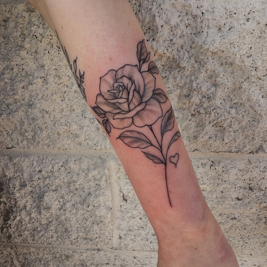 Tattoo by @cookie.inkz — fine_line, black_and_grey