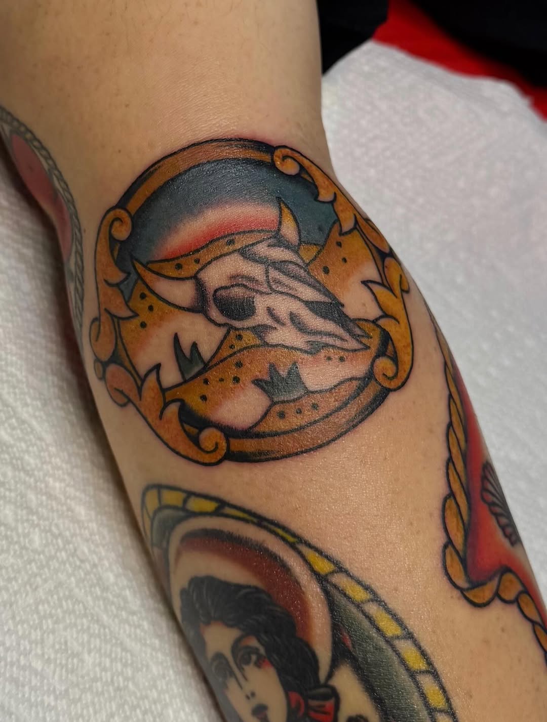 Tattoo by @carlyjamestattoos — american_traditional