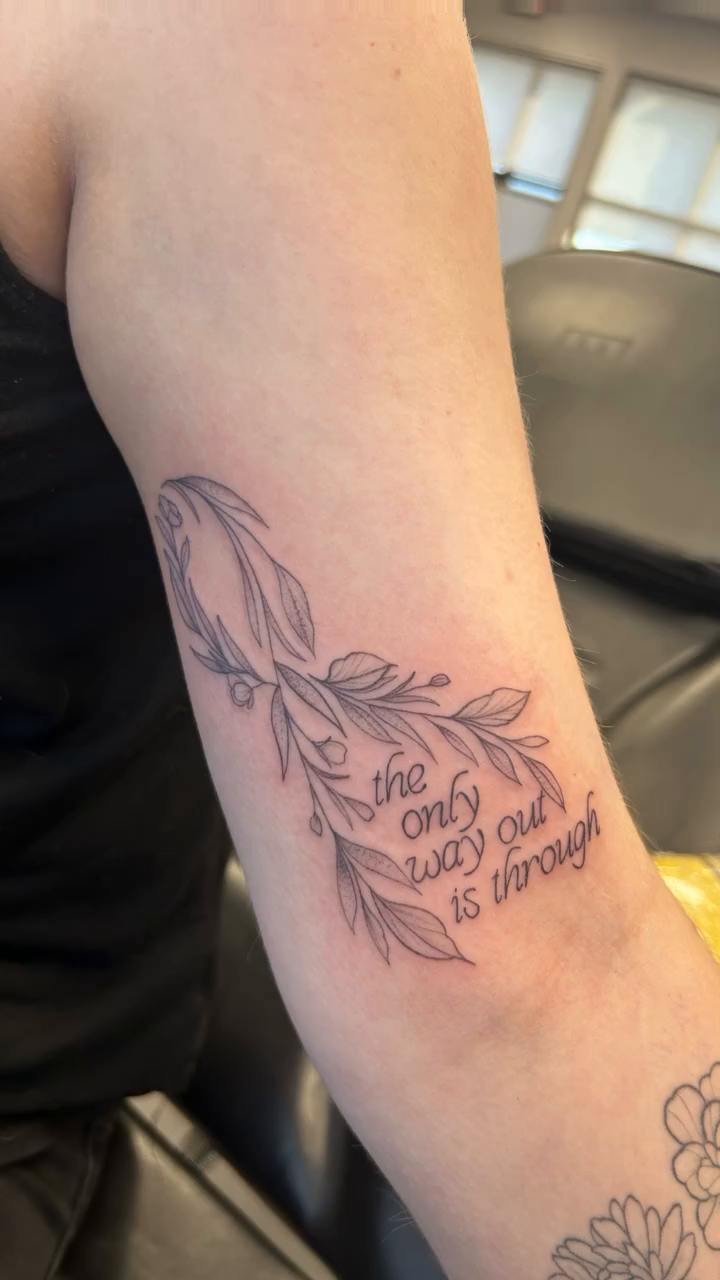 Tattoo by @samibattle — fine_line, lettering_script