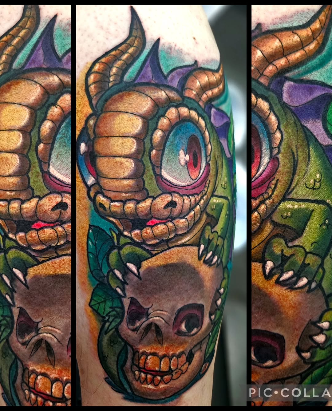 Tattoo by @eddy_arg — new_school, dark_realism