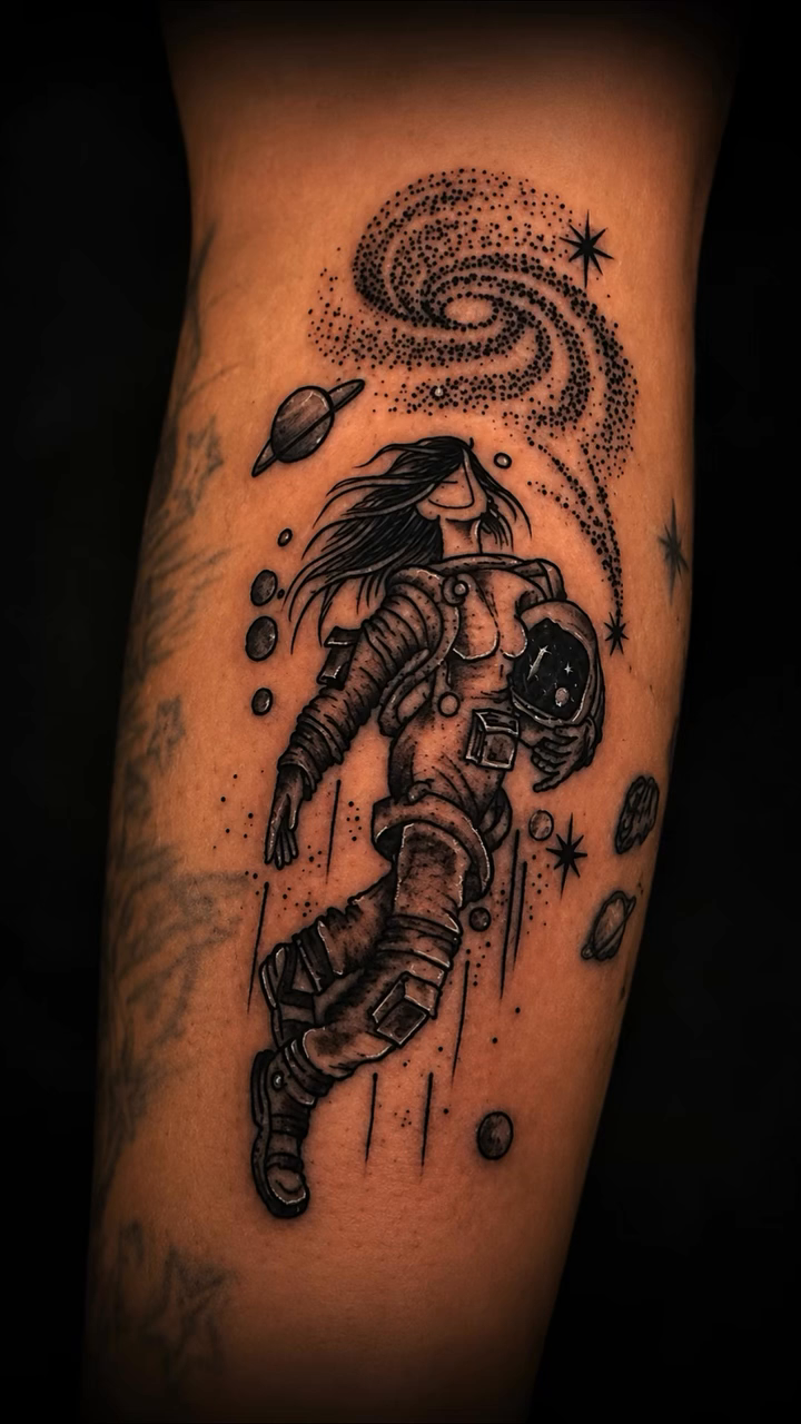 Tattoo by @king_christhian — black_and_grey, realism