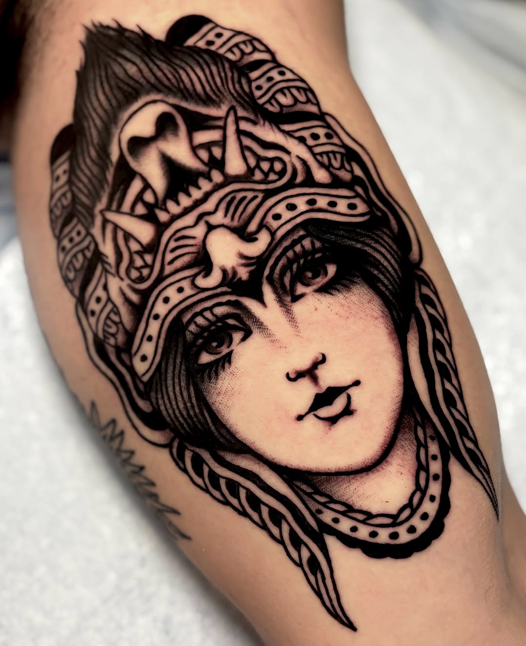 Tattoo by @westonimhoff — american_traditional, illustrative