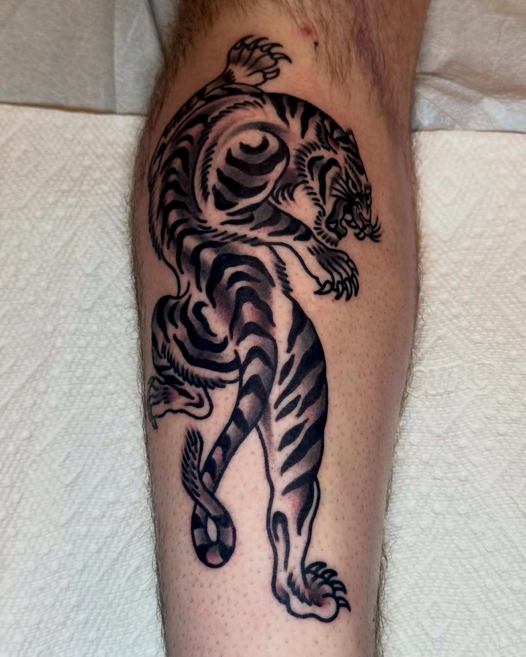 Tattoo by @elibernaltattoo — american_traditional, black_and_grey