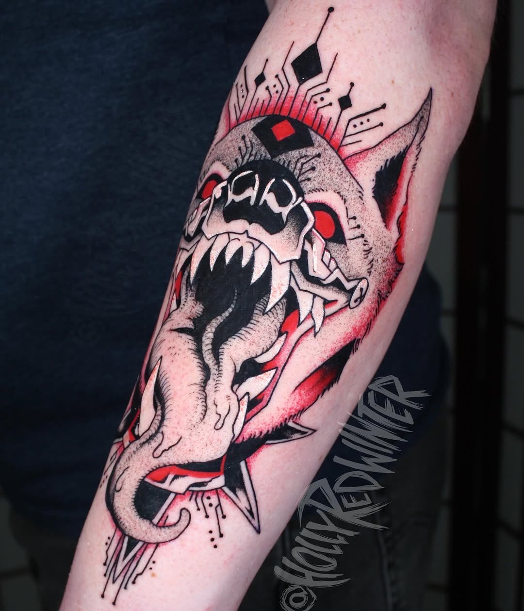 Tattoo by @hollyredwinter β neo_traditional, trash_polka