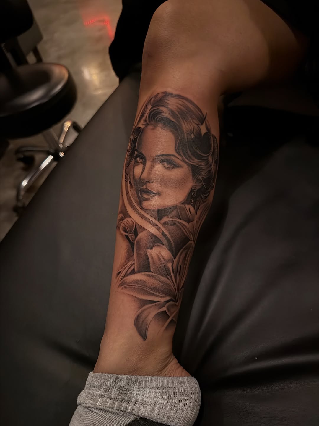Tattoo by @eddiesart โ realism, black_and_grey