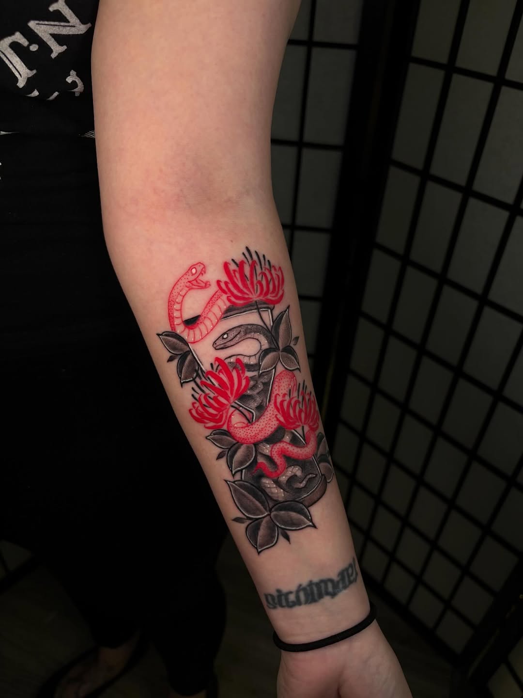 Tattoo by @damnginatattoos — neo_traditional, japanese_irezumi