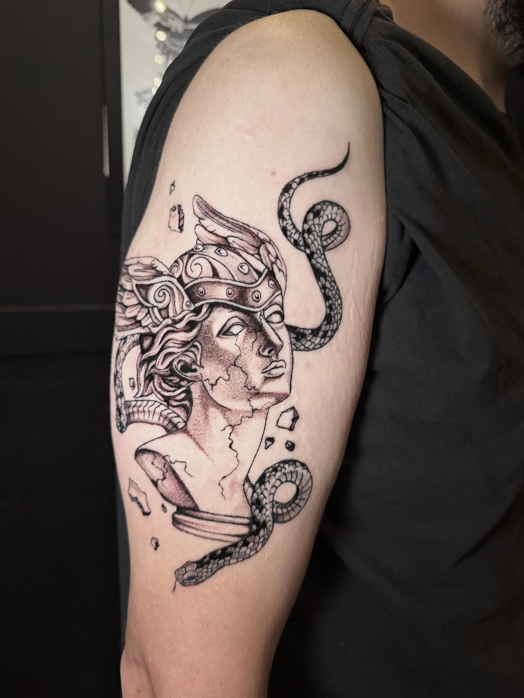Tattoo by @jess_inks_ — black_and_grey, realism