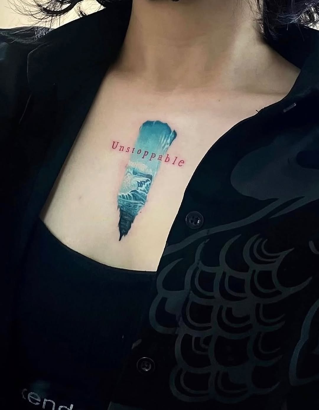 Tattoo by @henrytuan88 โ lettering_script, watercolor