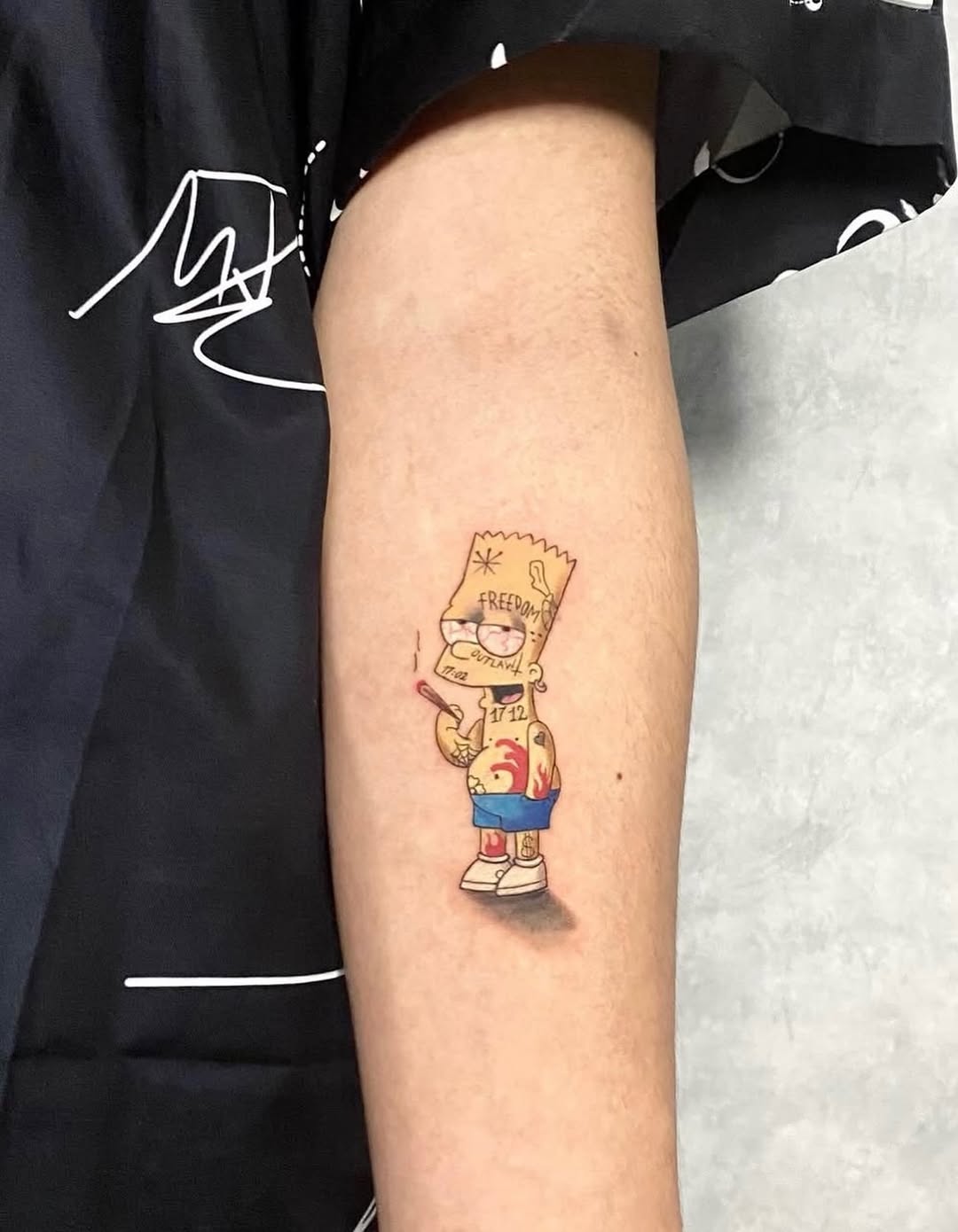 Tattoo by @henrytuan88 โ new_school, trash_polka