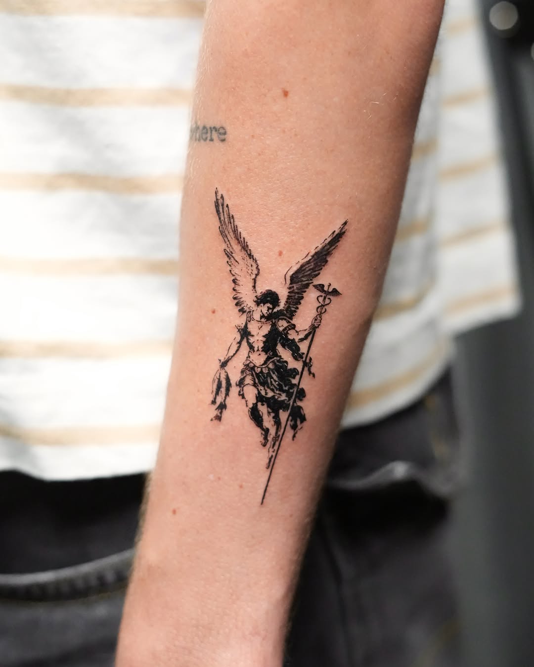 Tattoo by @tatsbyalyssa — illustrative, black_and_grey