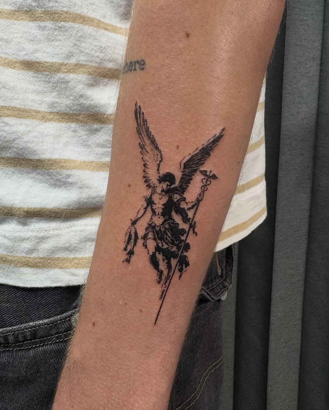 Tattoo by @tatsbyalyssa — illustrative, black_and_grey