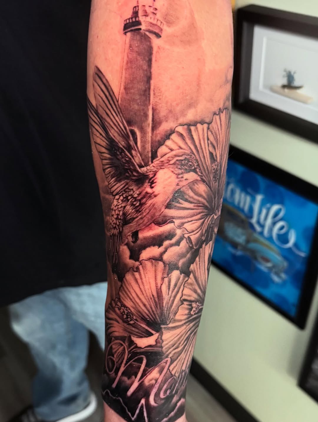 Tattoo by @abnormega_tattooartist — realism, black_and_grey