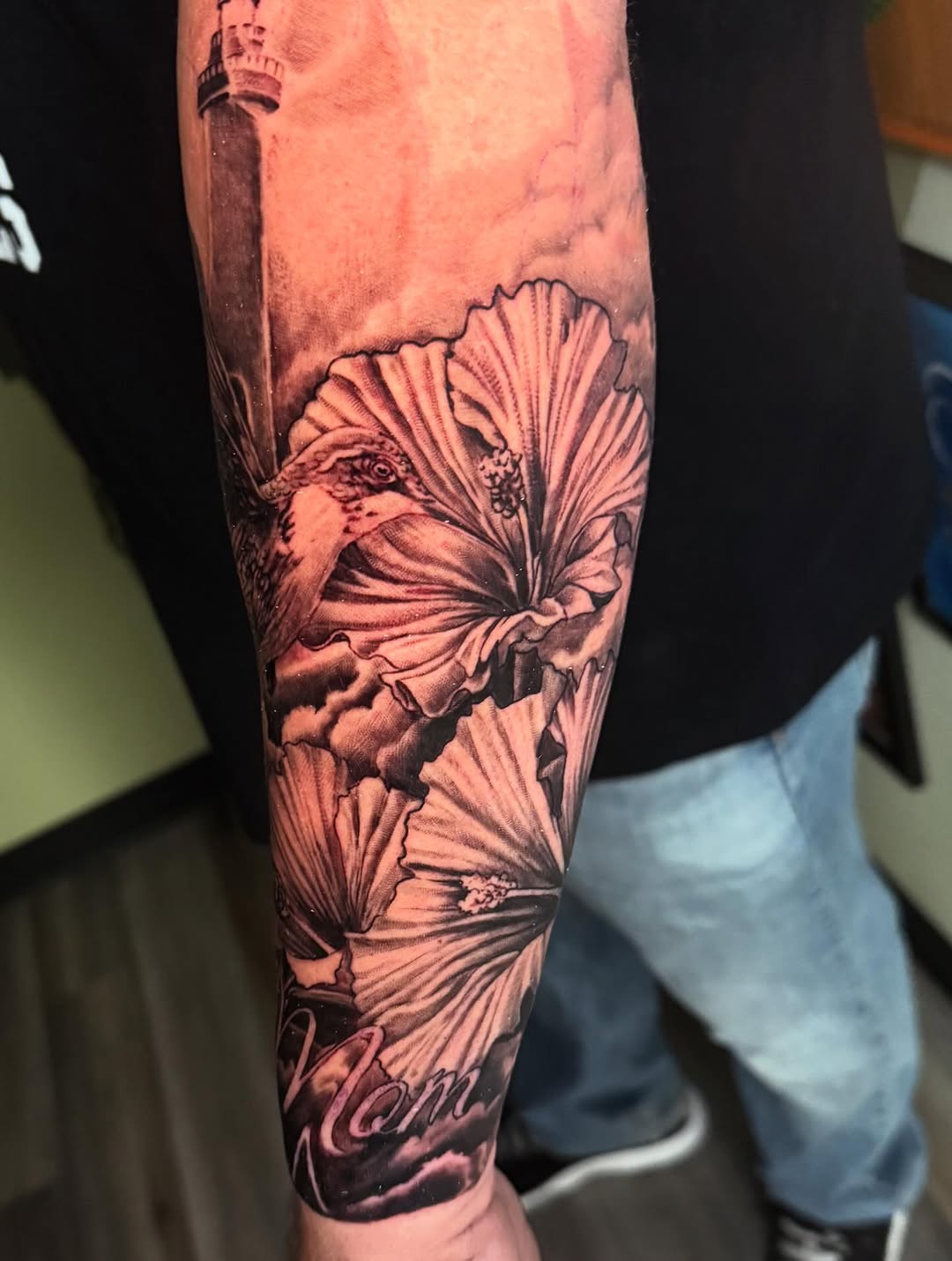 Tattoo by @abnormega_tattooartist — realism, black_and_grey