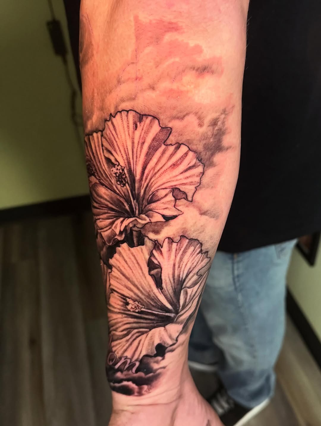 Tattoo by @abnormega_tattooartist — black_and_grey, realism