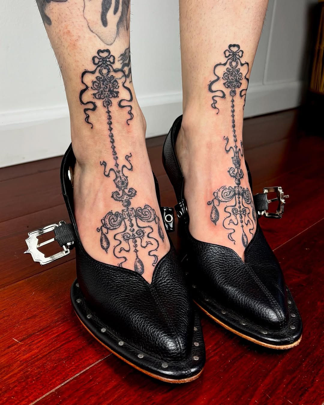 Tattoo by @dolltatt — ornamental, blackwork