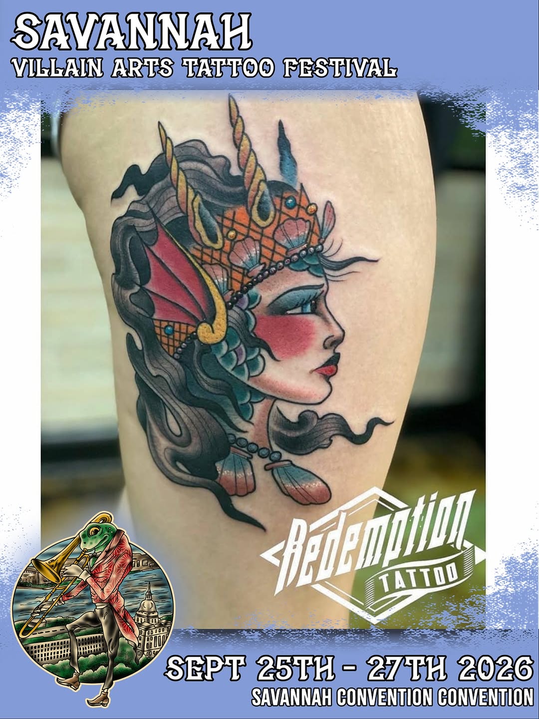 Tattoo by @dorroughtattooer — american_traditional, neo_traditional