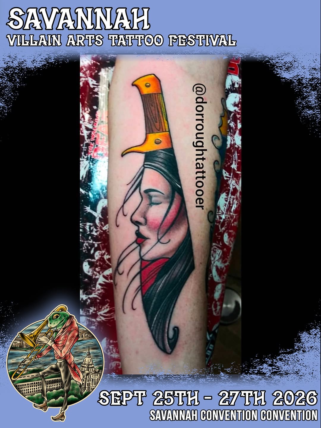Tattoo by @dorroughtattooer — neo_traditional, realism