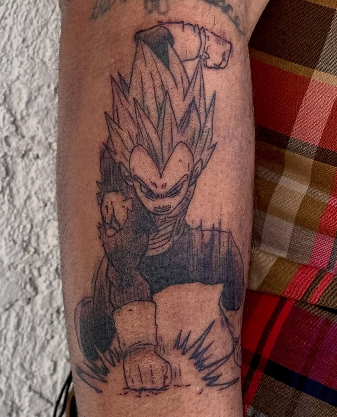 Tattoo by @splitshadetattoo — anime