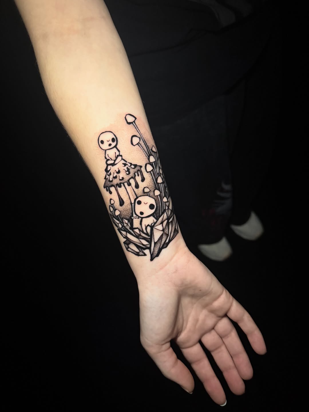 Tattoo by @zink7_ — blackwork