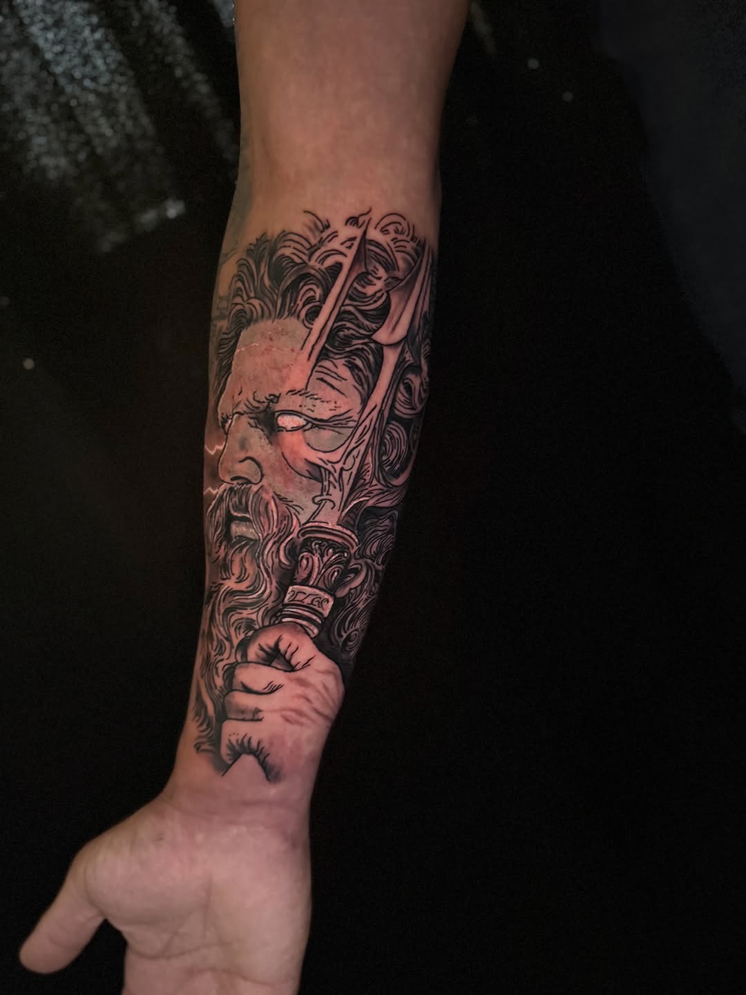 Tattoo by @aldocasalestatto — black_and_grey