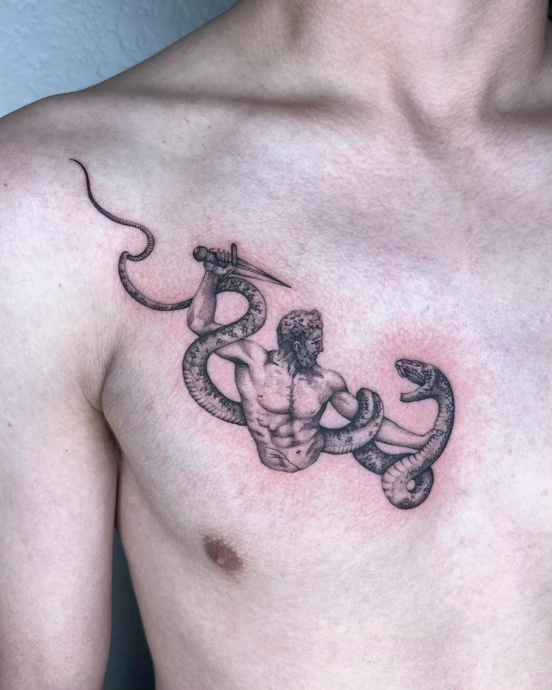 Tattoo by @zen_tatts — black_and_grey, realism