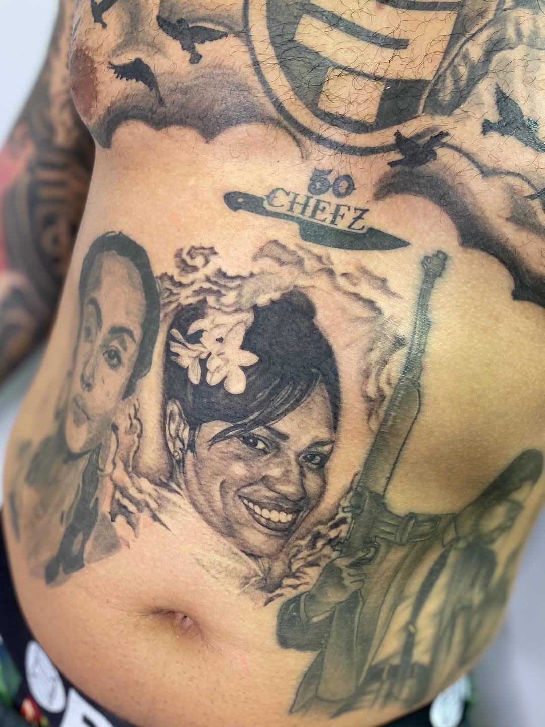 Tattoo by @theartofantonio โ realism, black_and_grey