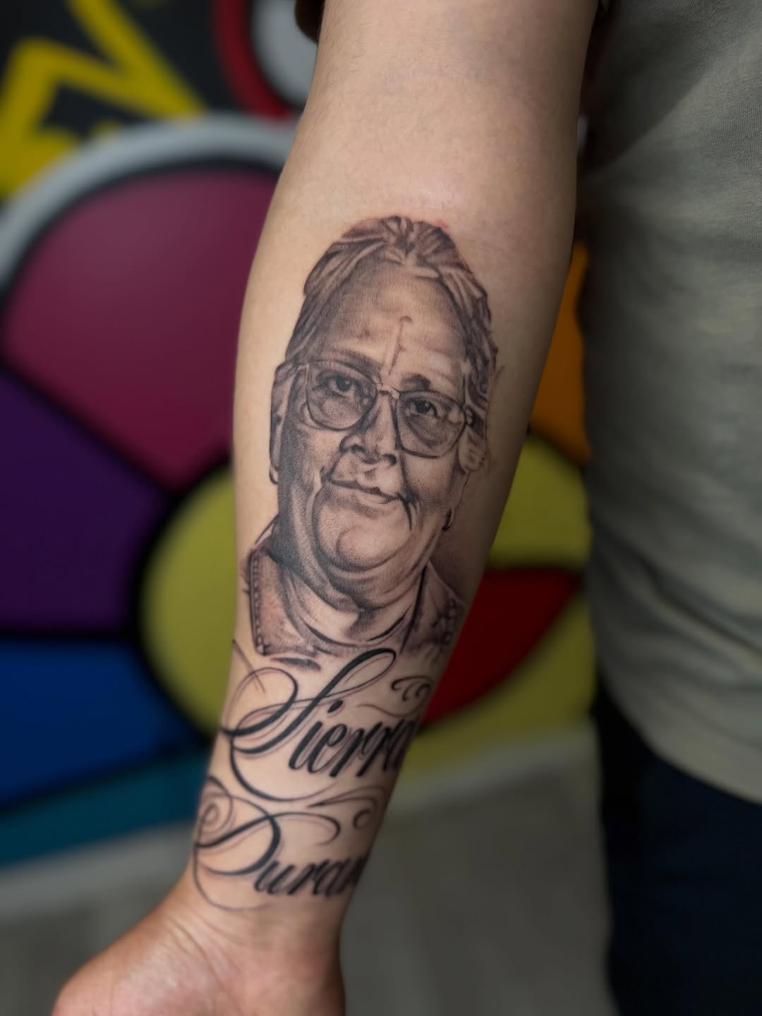 Tattoo by @theartofantonio โ realism, lettering_script