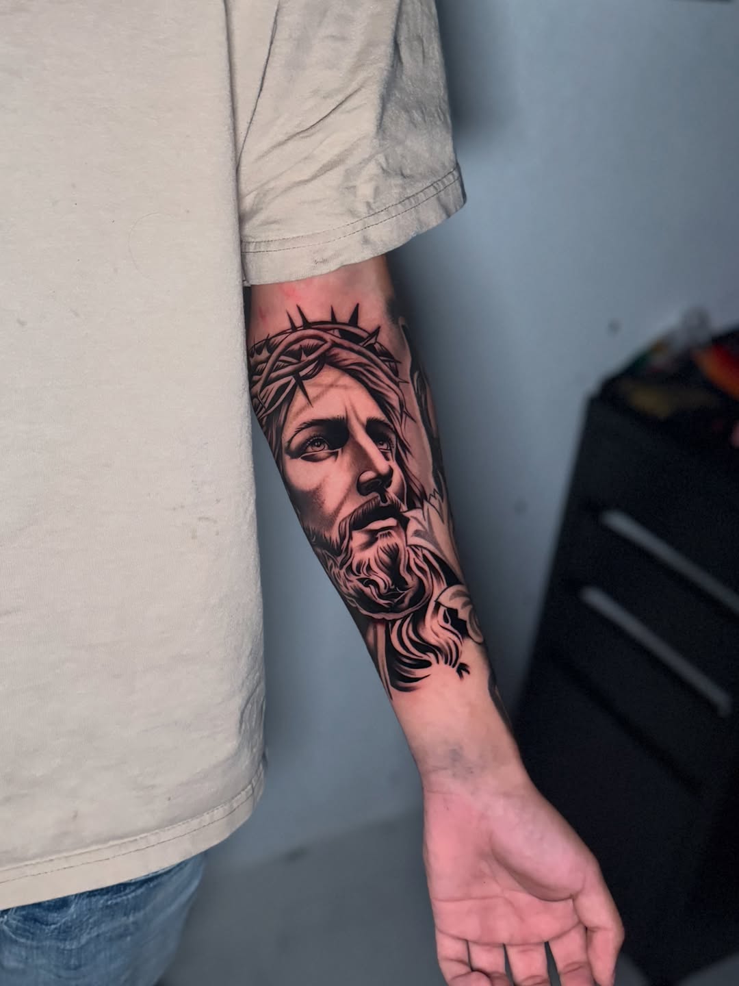 Tattoo by @inkbycasillas — realism, black_and_grey