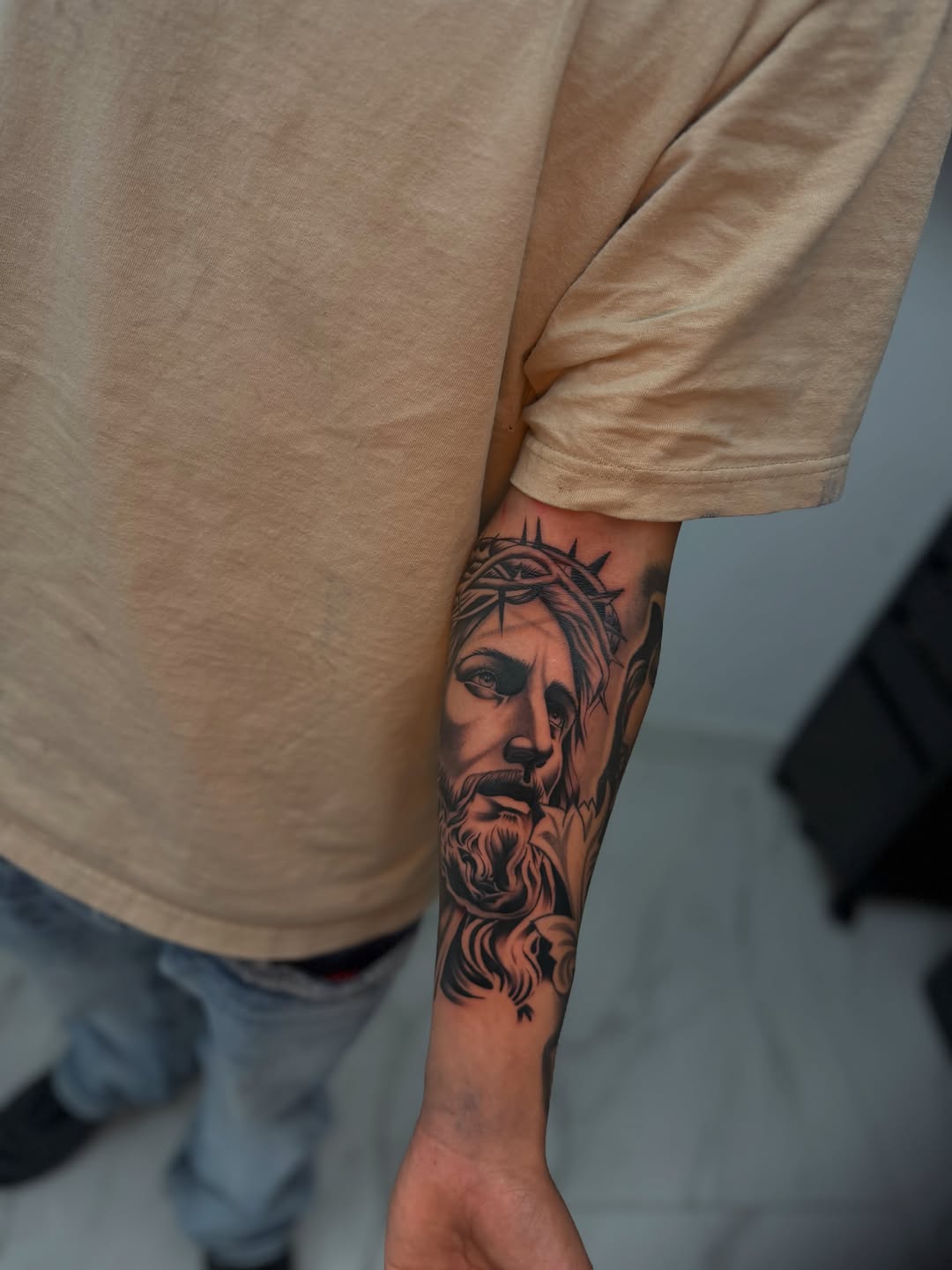 Tattoo by @inkbycasillas — realism, black_and_grey
