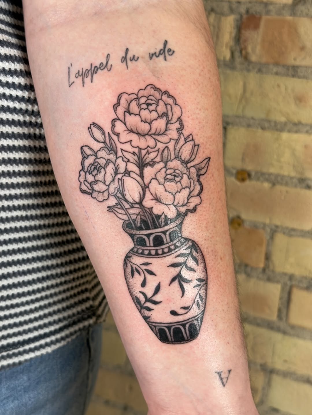Tattoo by @rae.inkss — illustrative, black_and_grey