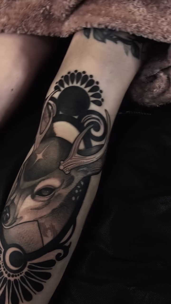 Tattoo by @n.dickinson — black_and_grey, realism