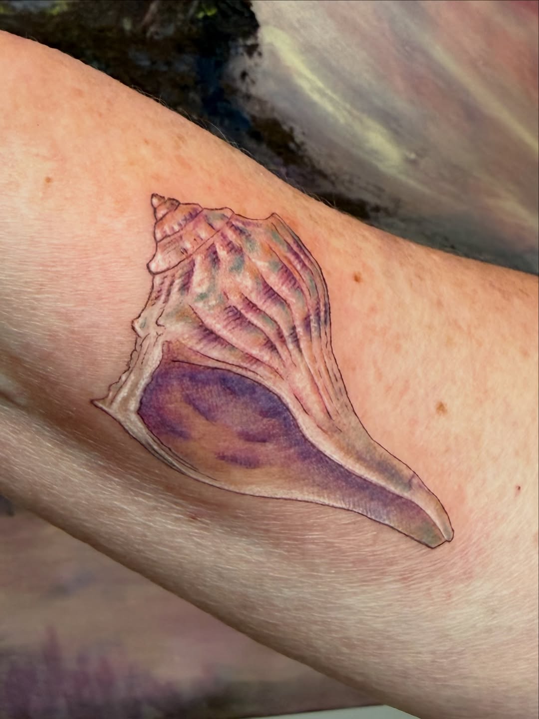 Tattoo by @prawnesthertattoo — realism, fine_line