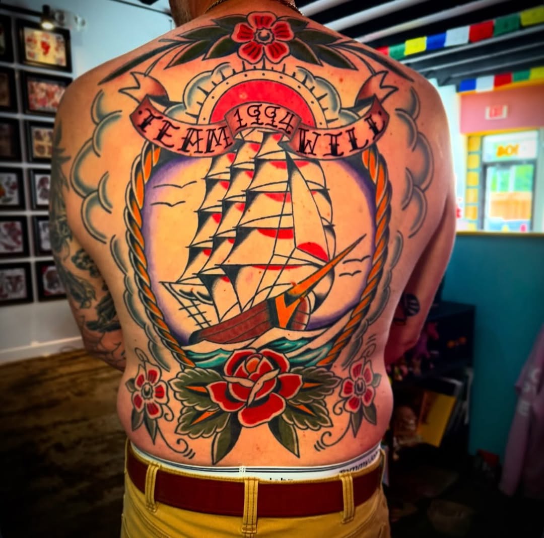 Tattoo by @okaytats — american_traditional