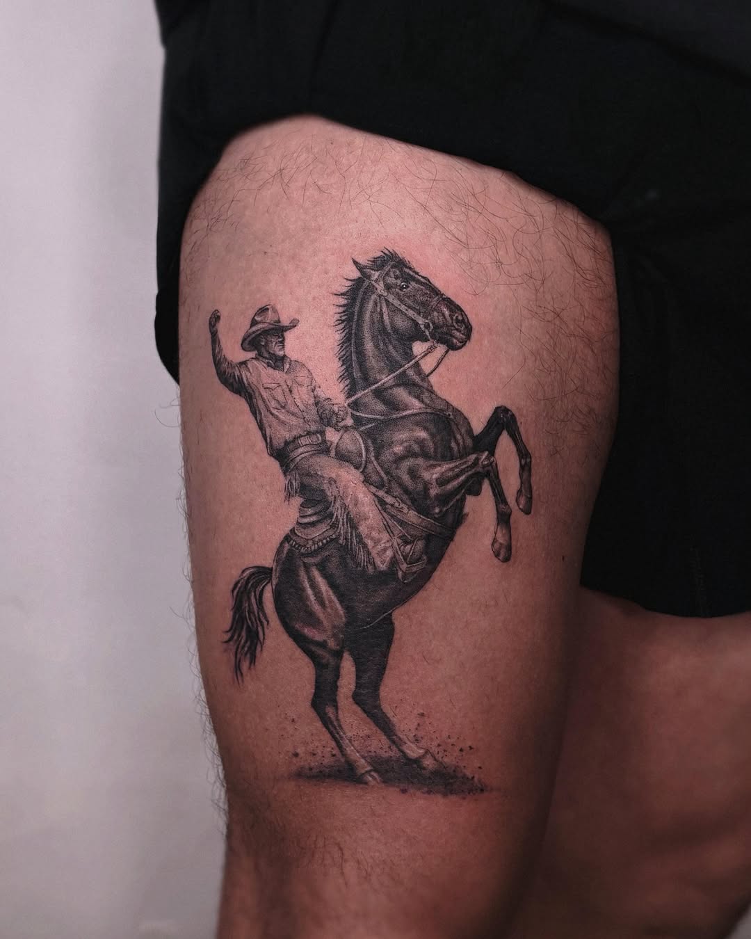 Tattoo by @tattedbygnyc — realism, black_and_grey