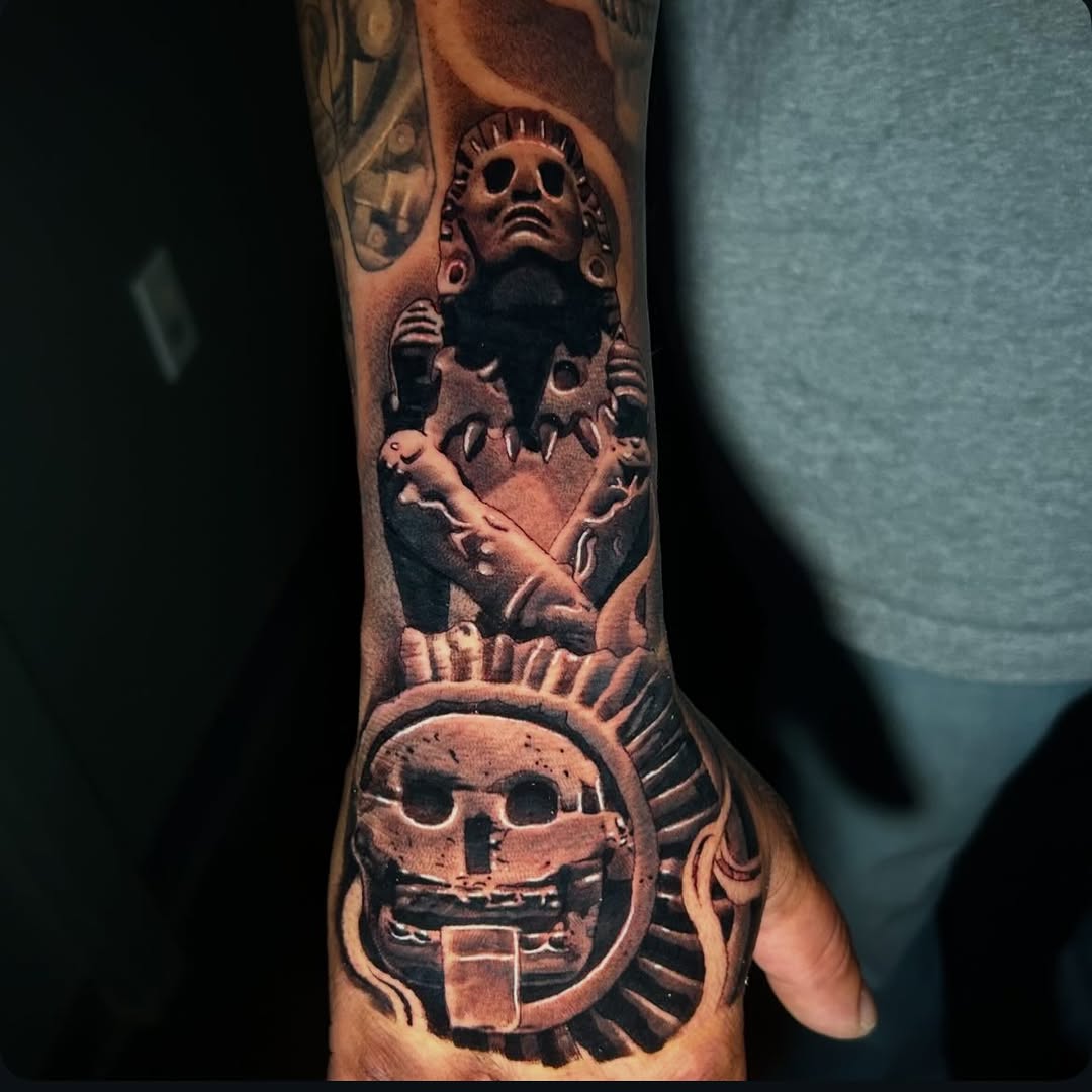 Tattoo by @acruz_707 โ realism, black_and_grey