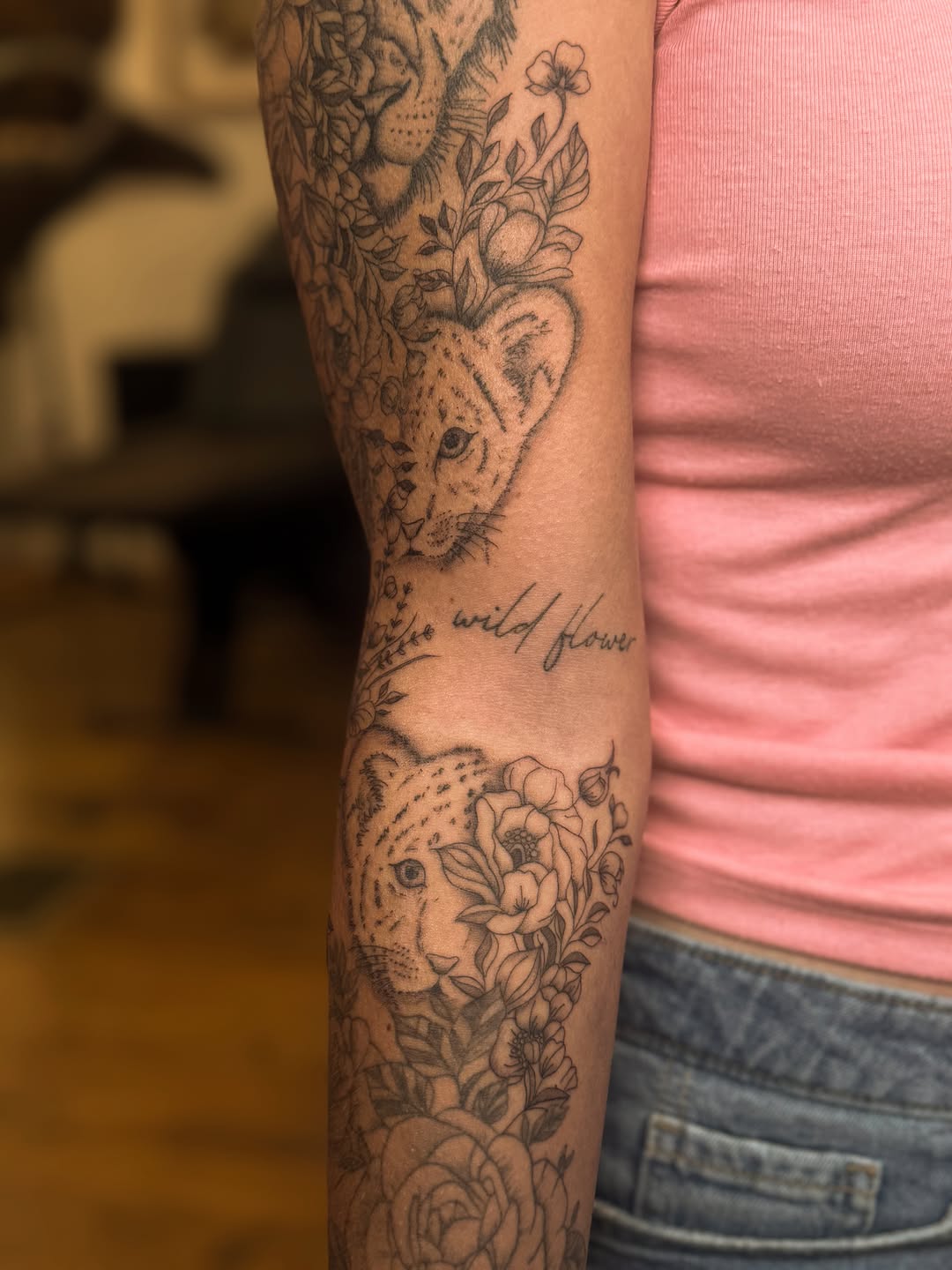 Tattoo by @wildcoyoteco — fine_line, realism