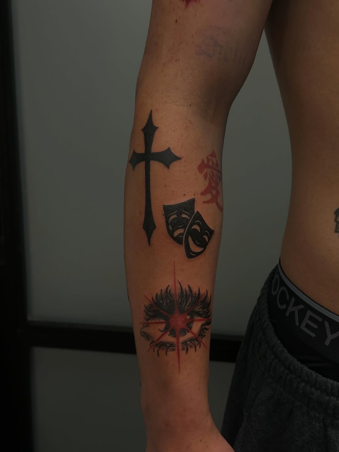 Tattoo by @diamondphoenix_ — blackwork, chicano