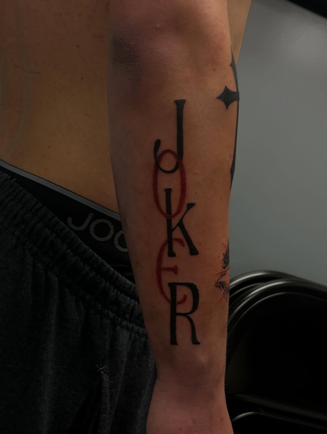 Tattoo by @diamondphoenix_ — lettering_script