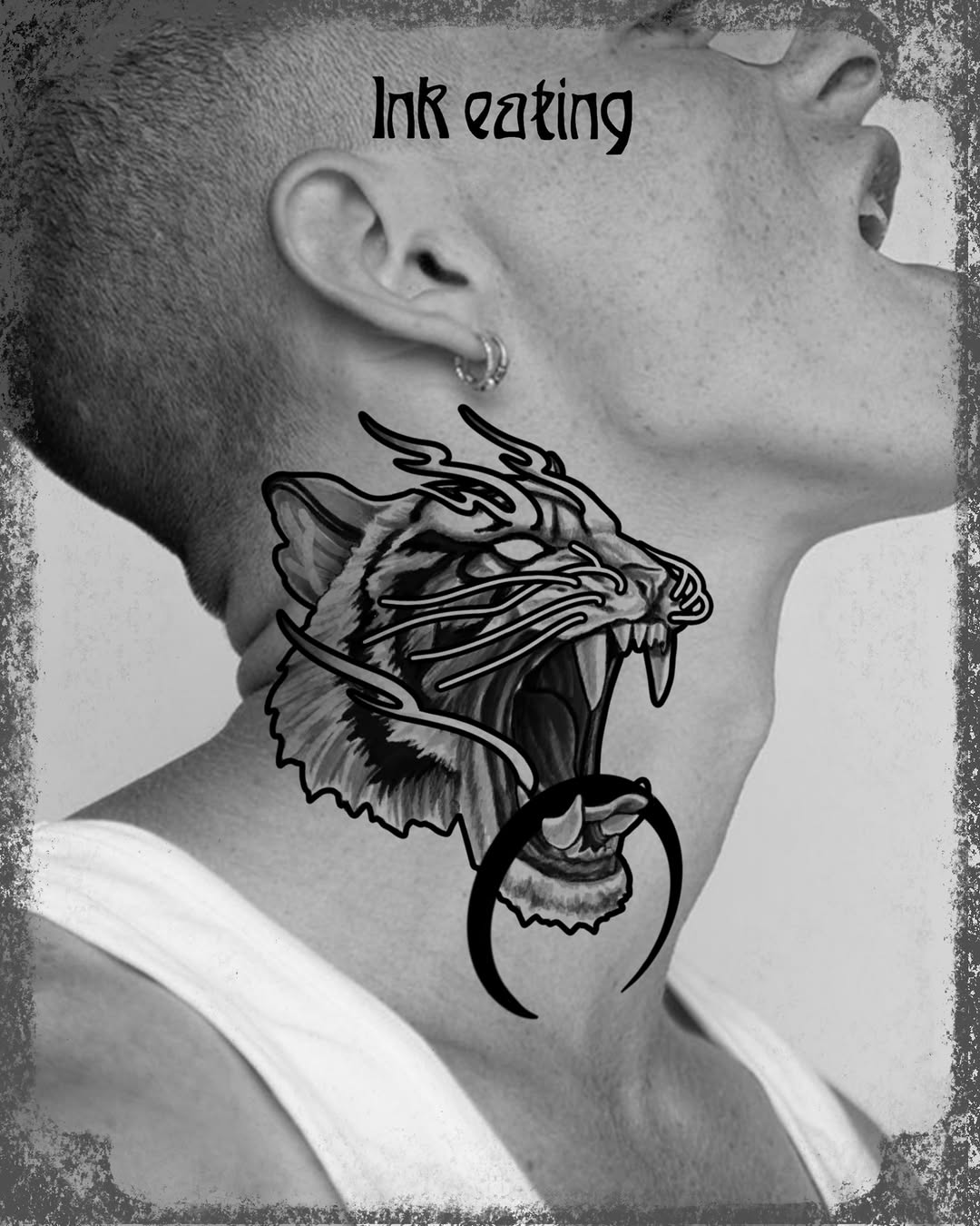 Tattoo by @ink_eating — black_and_grey, neo_traditional
