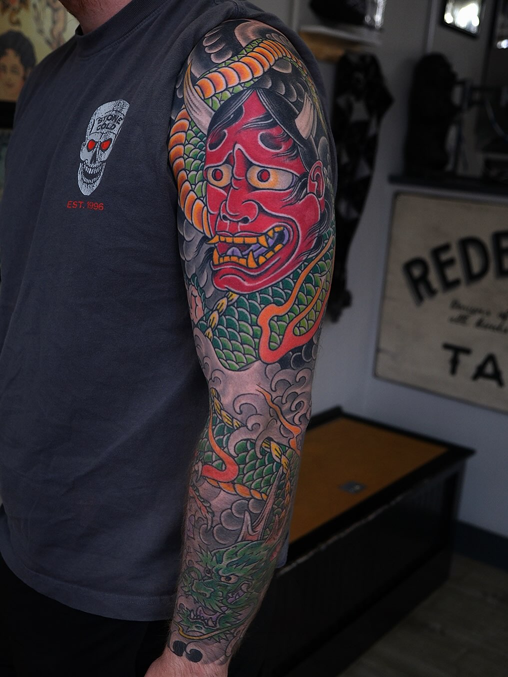 Tattoo by @ericklynchtattoos — japanese_irezumi