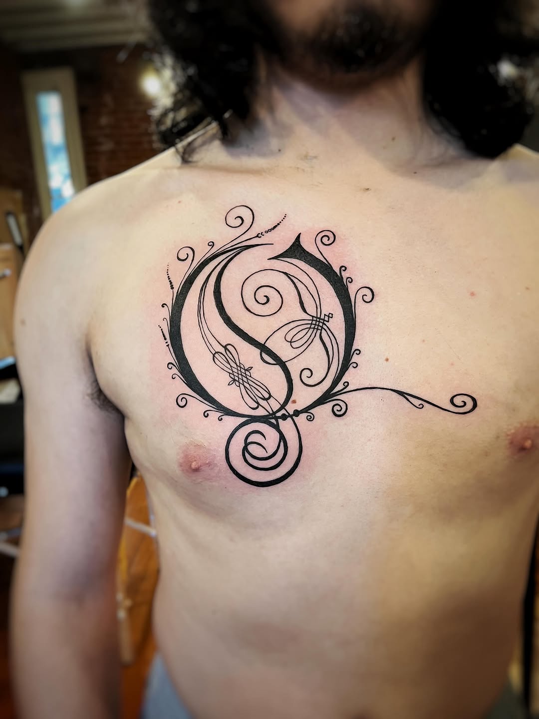 Tattoo by @bai.bai.bunni.tattoos — blackwork, ornamental