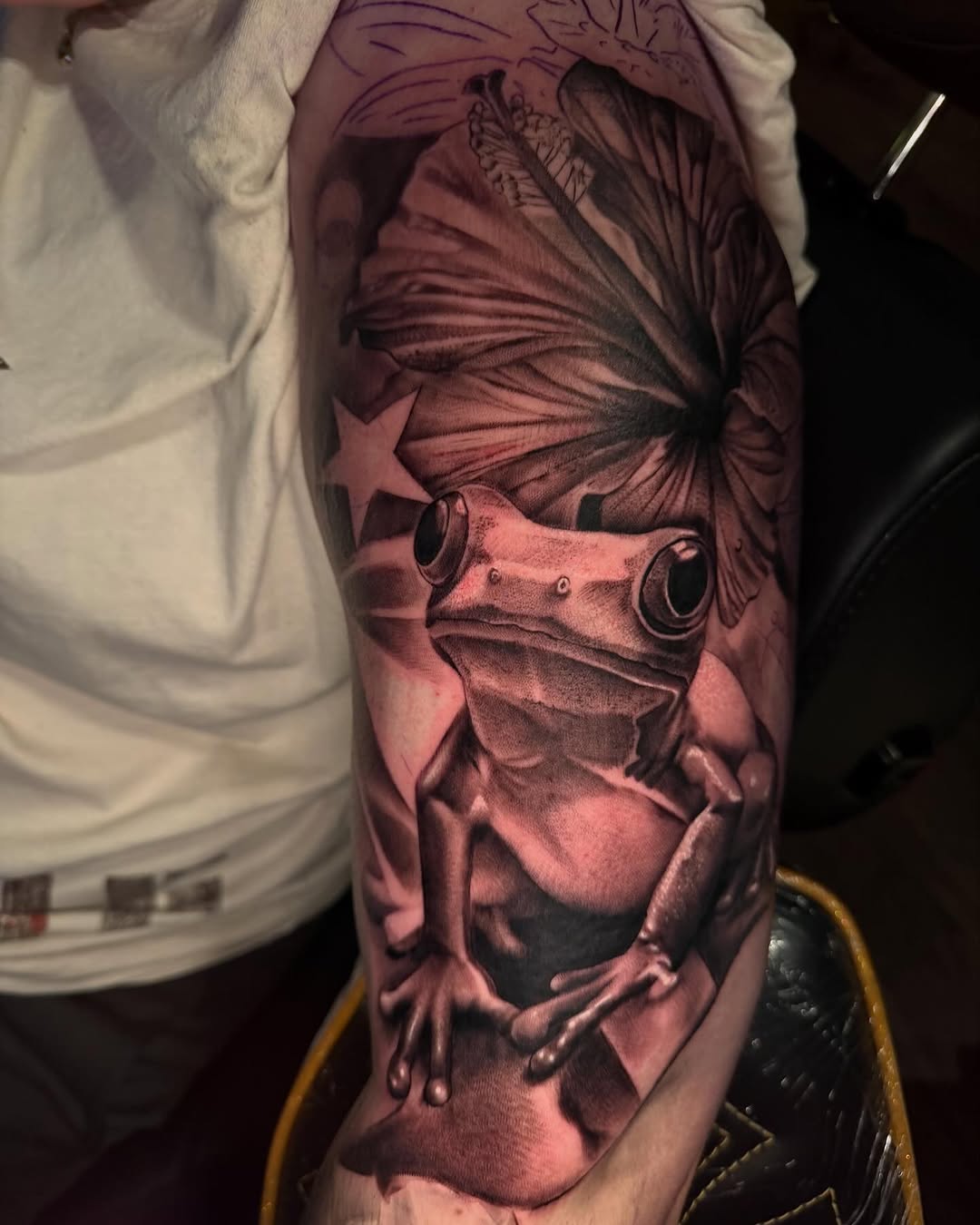 Tattoo by @tinatattooz โ realism, black_and_grey